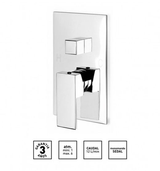 Conjunto empotrado de ducha Leon Aquassent