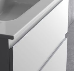 Bathroom furniture set with washbasin Carmen white Avila Dos