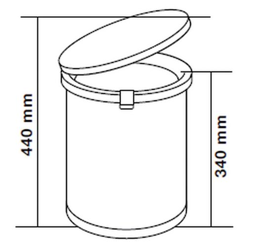 Auxiliary bucket Cool 26 liters