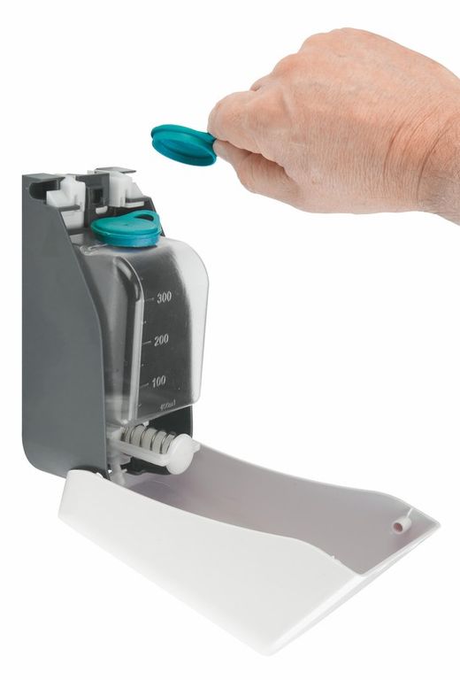 Wall-mounted soap dispenser ac-272