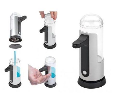 Dispensador de jabón sensor automático transparente ac242 Pyp