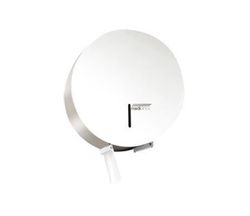 Standard toalettpappersdispenser - 3 rullar Vit epoxistål PR0789 Medicinics