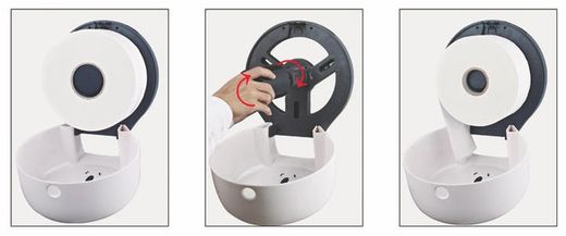 Ac-271 White ABS Paper Dispenser