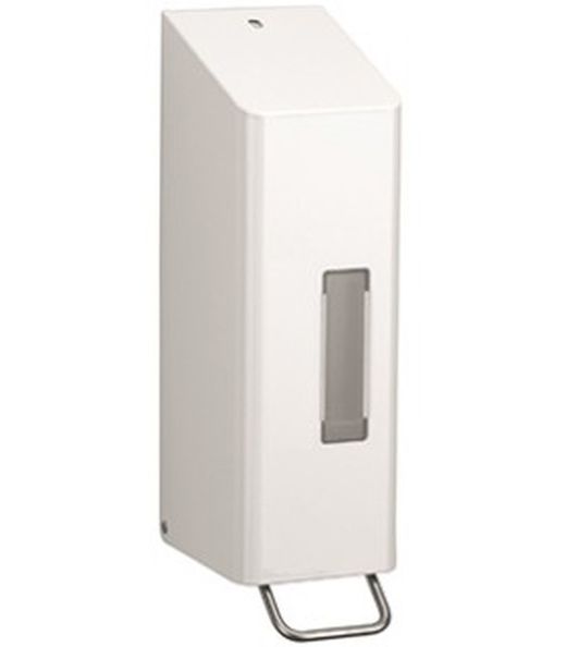 Lever liquid soap dispenser Stainless steel AISI 304 Epoxy White DJ0062 Mediclinics