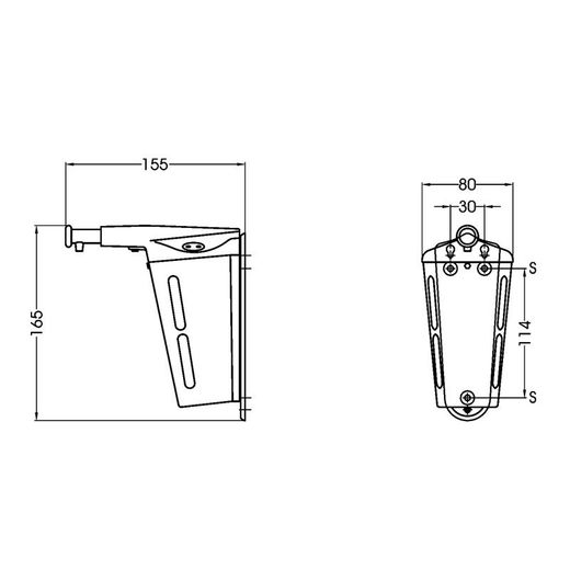 Zeepdispenser met drukknop AISI 304 RVS Bright DJ0110C Mediclinics