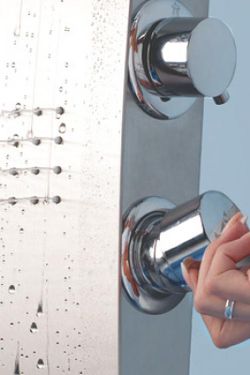 Dalia Aquassent hydromassagedusch med en handtag