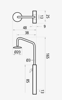 Bremen trädgårdsdusch