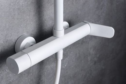 Ducha monomando Dinamarca blanco Imex