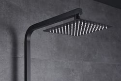 Imex svart duschblandare med enkel spak