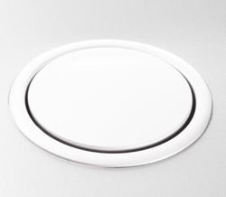 Wtyczka z gniazdem Evoline czerwona + lakierowana na biało usb