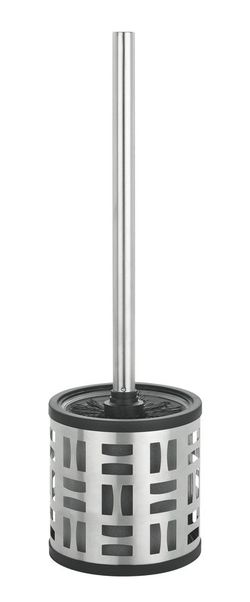 Escobillero adhesivo  acero inoxidable grabado AC_339 PyP