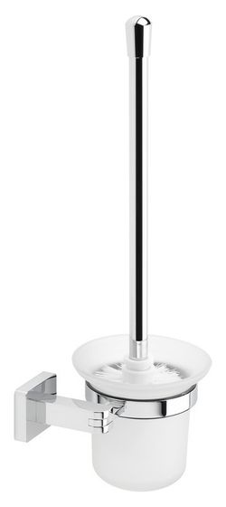 Porte-brosse de toilette adhésif Chrome Dona_10 PyP