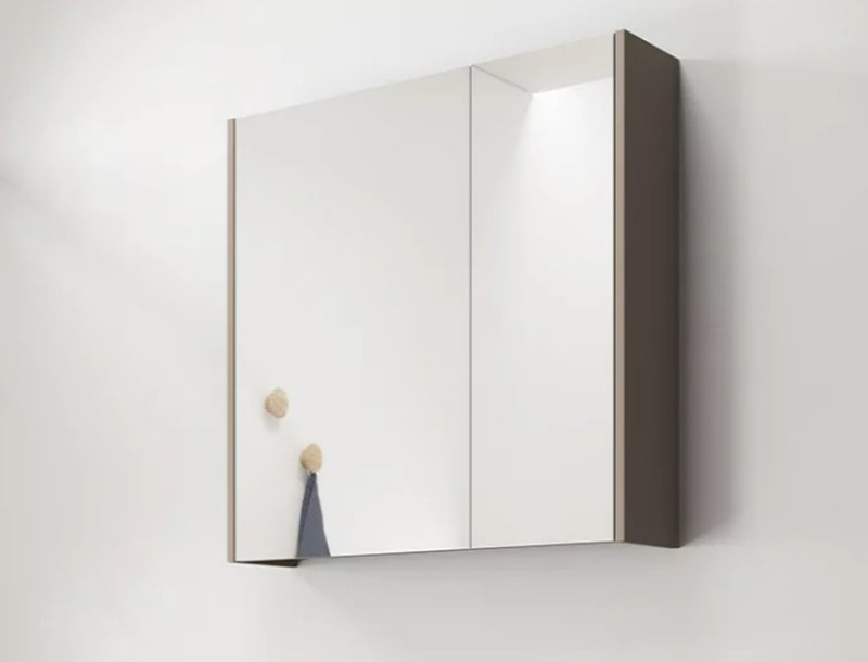 Espejo armario Miranda Quarzo Visobath — Azulejossola
