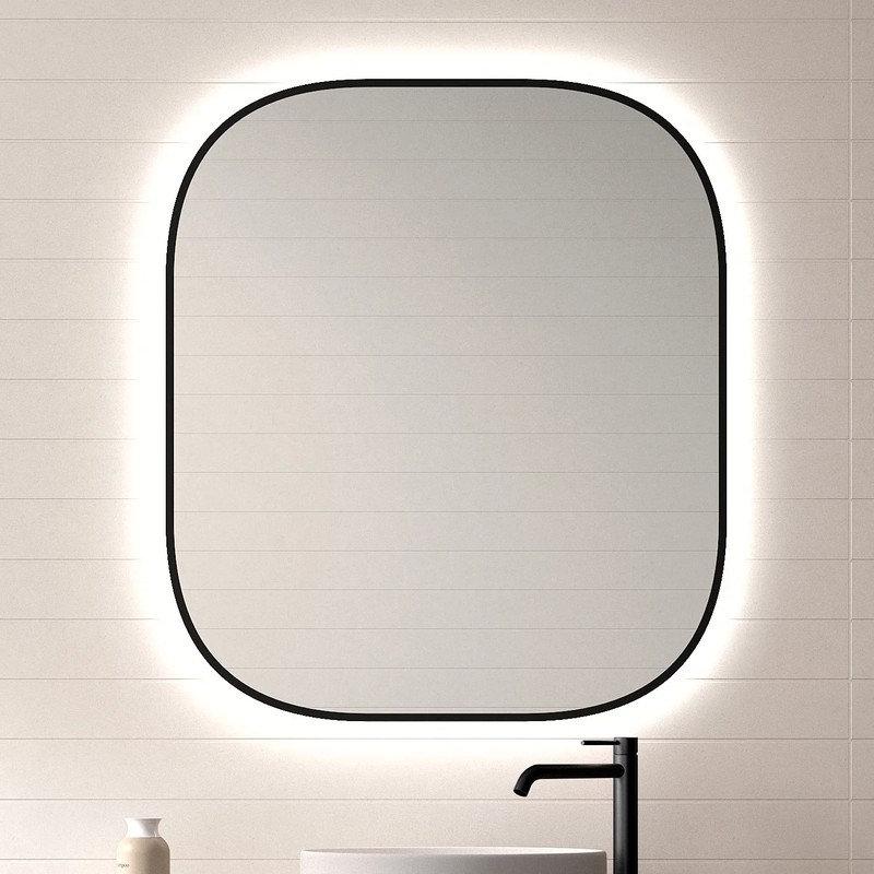 Miroir Cloe avec lumière Led Visobath — Azulejossola