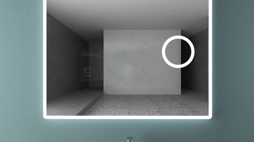 Mirror Mod. Kysa 100x80 cm. PyP