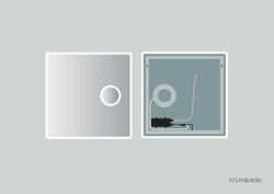 Mirror Mod. Kysa 100x80 cm. PyP