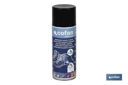 Desinfektionsspray für Schuhe und Helme