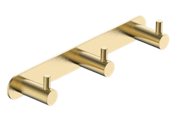 Essential Percha Triple Oro Cepillado Medimex