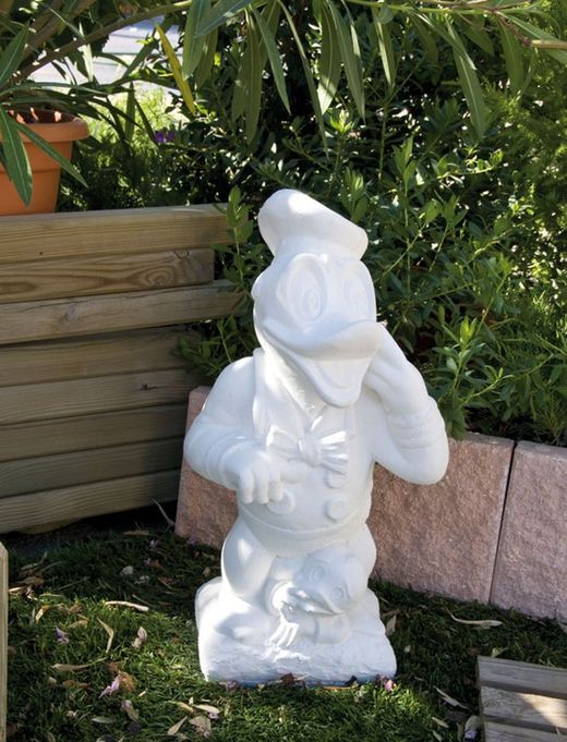 Trädgårdsfigur Donald Verniprens