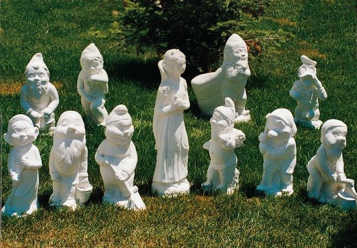 Figura jardín Blancanieves Verniprens