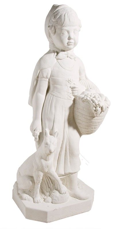 Gartenfigur Rotkäppchen Verniprens
