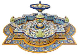 Fuente Jardín Cerámica FT1