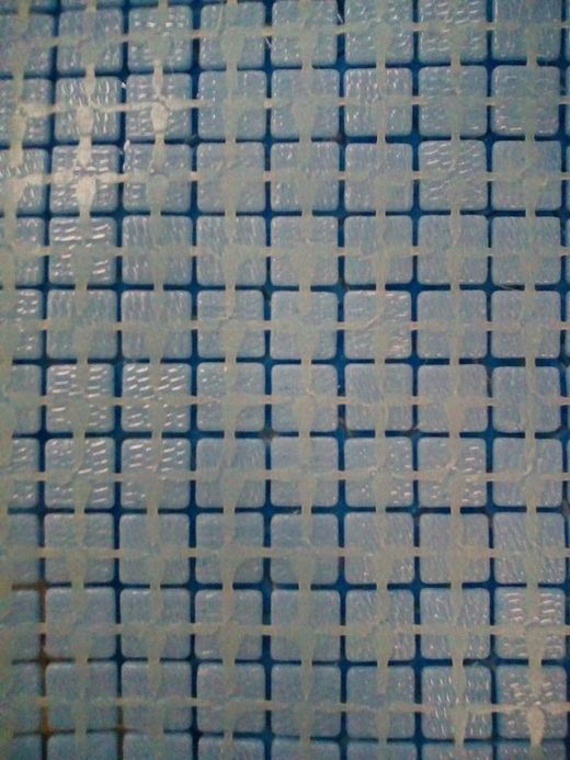 Gresite box in glad blauw sterk antislip mesh 18 meshes / box 2m2 TOGAMA
