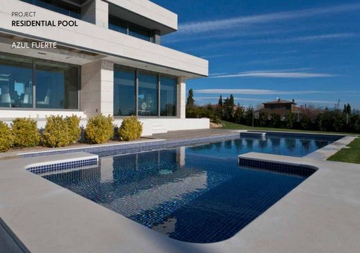 Caixa Gresite en malla llis blau fort 18 malles / caixa 2m2 TOGAMA