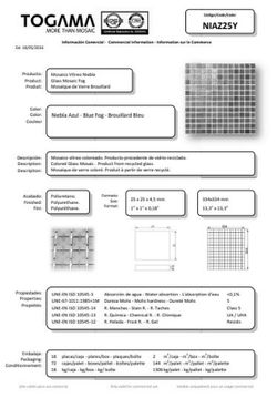 Caja Gresite en malla Niebla Blanco 18 mallas/caja 2m2 Togama