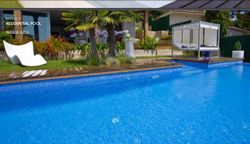 Πλαίσιο μηδενικού χρώματος σε λευκό μπλε πλέγμα 18 ματιών / 2m2 κουτί TOGAMA