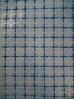 Caja Gresite en malla Niebla Rojo antideslizante 18 mallas 2m2 Togama