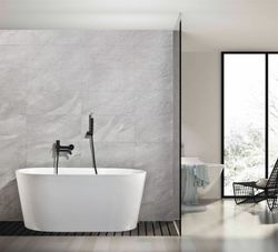 Baterie łazienkowe i prysznicowe Monza czarne matowe BDM039-4NG Imex