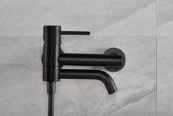 Baterie łazienkowe i prysznicowe Monza czarne matowe BDM039-4NG Imex