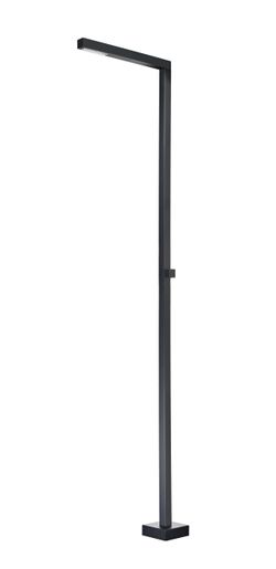 Grifería de piscina Alabama negro mate acero inoxidable S.316