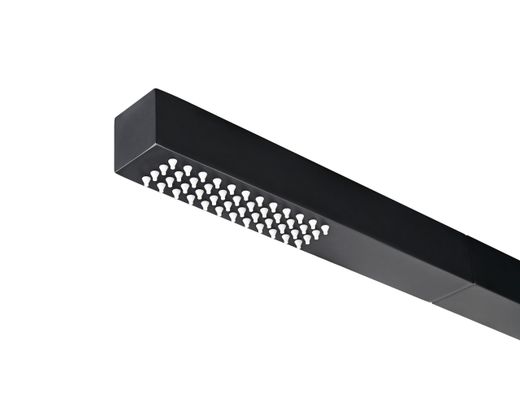 Grifería de piscina Alabama negro mate acero inoxidable S.316