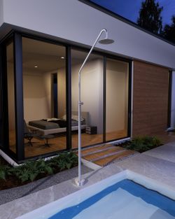 Grifería de piscina Alaska acero inoxidable S.316