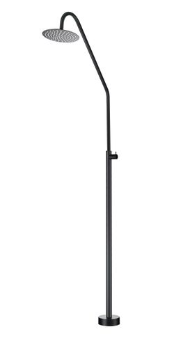 Grifería de piscina Alaska negro mate acero inoxidable S.316