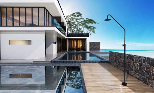 Grifería de piscina Alaska negro mate acero inoxidable S.316