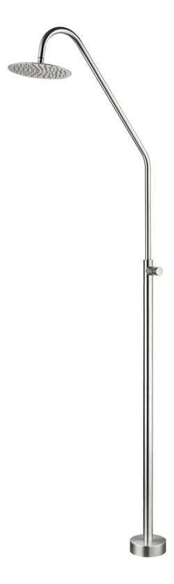 Grifería de piscina Colorado acero inoxidable S.316 temporizada 15 s