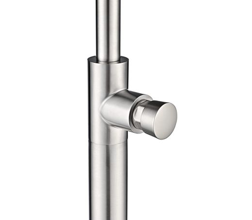 Grifería de piscina Colorado acero inoxidable S.316 temporizada 15 s