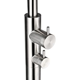 Grifería de piscina Dakota acero inoxidable S.316 con lavapiés