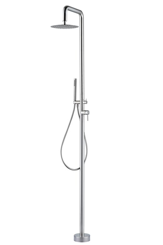 Grifería de piscina Florida acero inoxidable S.316 con teleducha