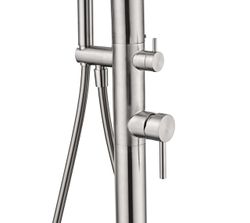 Grifería de piscina Kansas acero inoxidable S.316 con teleducha