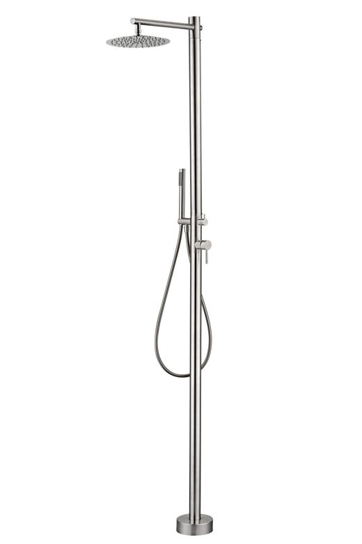 Grifería de piscina Kansas acero inoxidable S.316 con teleducha