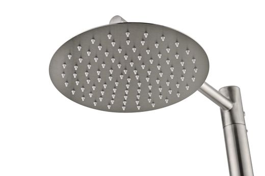 Grifería de piscina Kansas acero inoxidable S.316 con teleducha