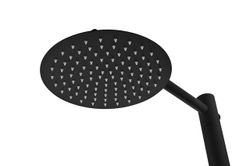 Grifería de piscina Kansas negro mate acero inoxidable S.316 (2 vías)