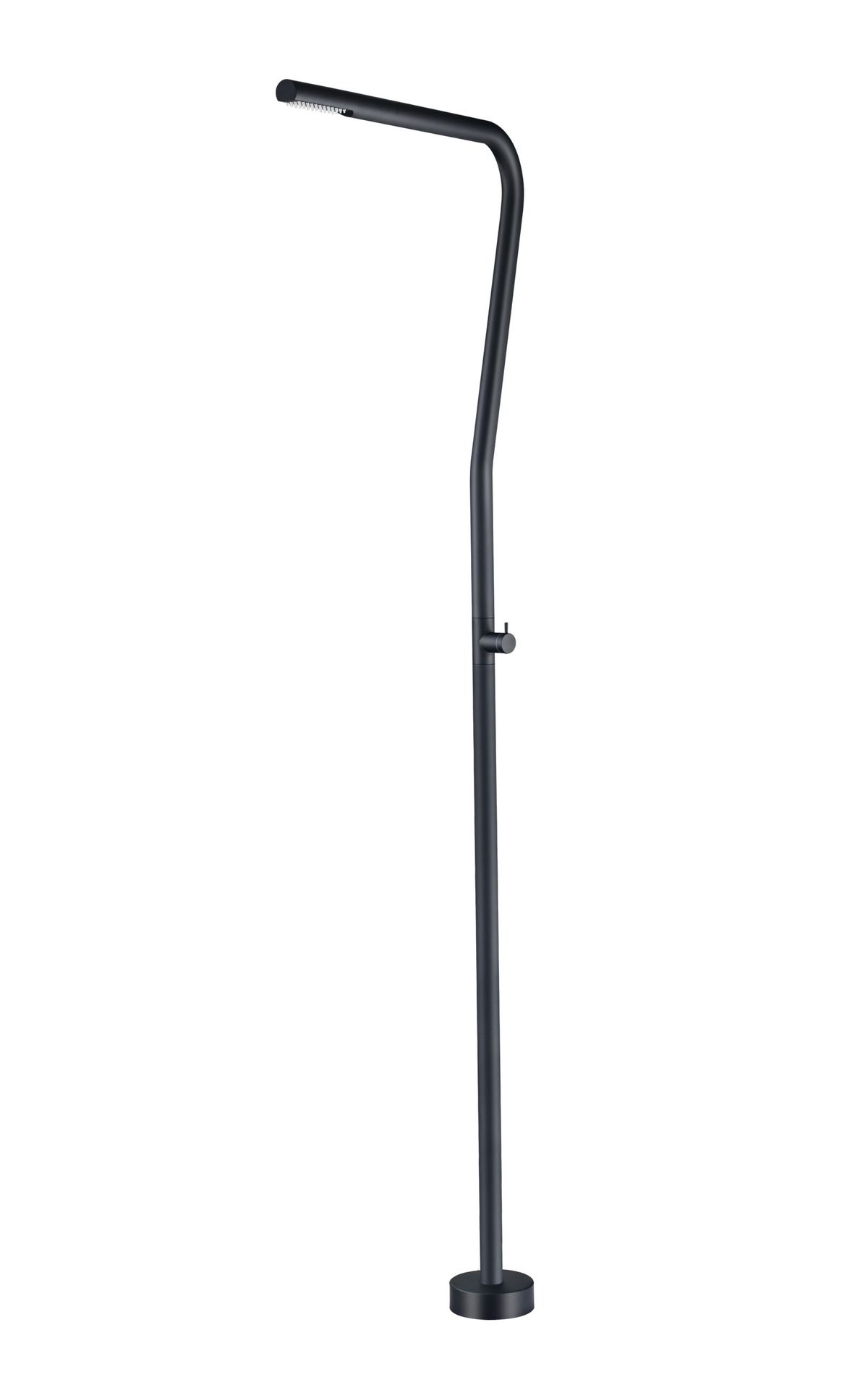 Grifería de piscina Nevada negro mate acero inoxidable S.316