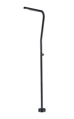 Grifería de piscina Nevada negro mate acero inoxidable S.316