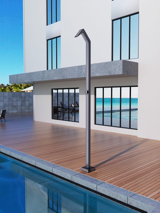 Grifería de piscina Niagara gris cobalto acero inoxidable S.316