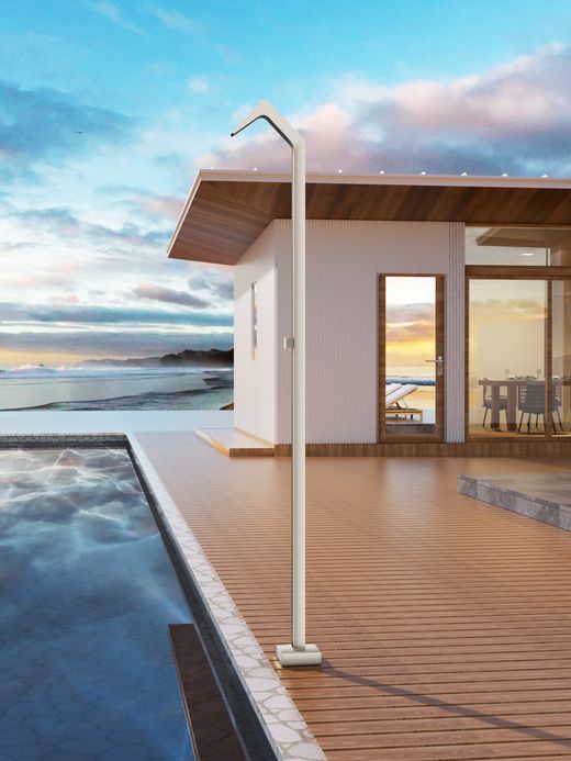 Grifería de piscina Niagara moka acero inoxidable S.316